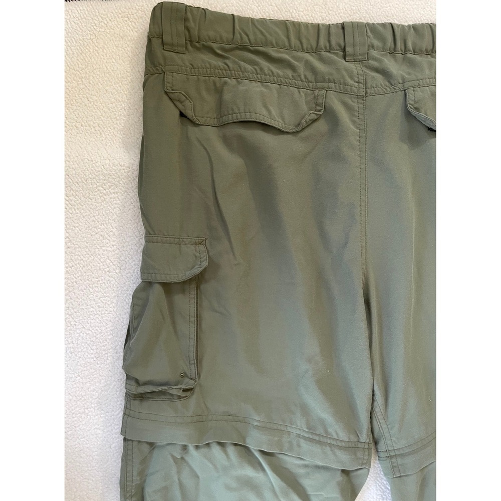 Boy Scouts of America Mens Large Switchback Uniform Pant Green Convertible Cargo - Picture 16 of 16